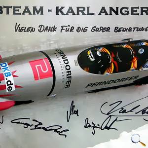 Weltmeister Bob Team Karl Angerer 