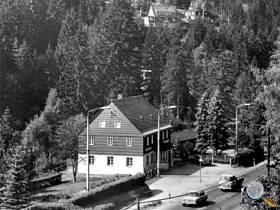 Historische Aufnahme Gasthaus Riedelmühle 